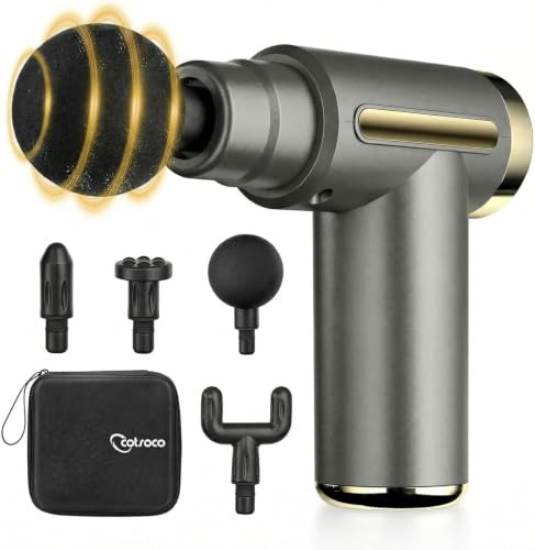 Jancane Jancane Mini Massage Gun with Case, Deep Tissue Muscle Massage — Design and materials in detail