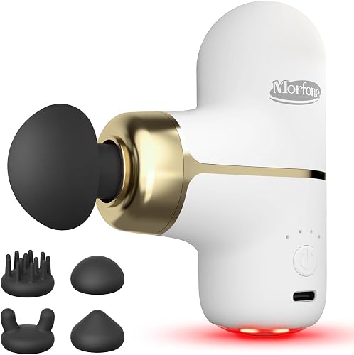 Morfone Mini Massage Gun - Deep Tissue Percussion Muscle Massager, Por — Real-world performance testing in action
