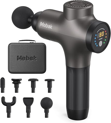 Mebak 3 Massage Gun, Massage Gun Deep Tissue for Athletes, Professiona — Our recommended configuration for best results