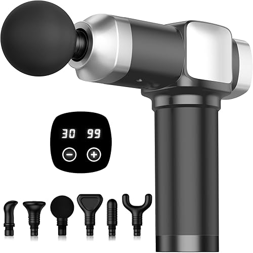 CAMEFER Massage Gun Deep Tissue, Handheld Percussion Muscle Massager f — Real-world performance testing in action