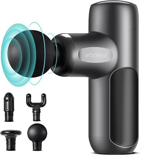 arboleaf Mini Massage Gun Deep Tissue, Percussion Muscle Massager for — Build quality and design details up close