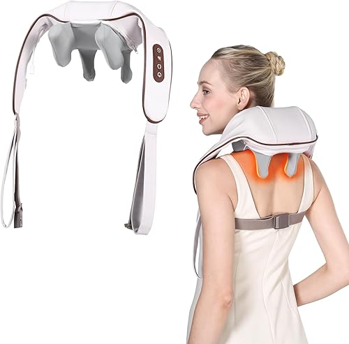 KppeX 4D Deep Cordless Neck Massager Pillow,Shiatsu Shoulder Massager, — Our hands-on testing setup for hypervolt 2 pro vs theragu