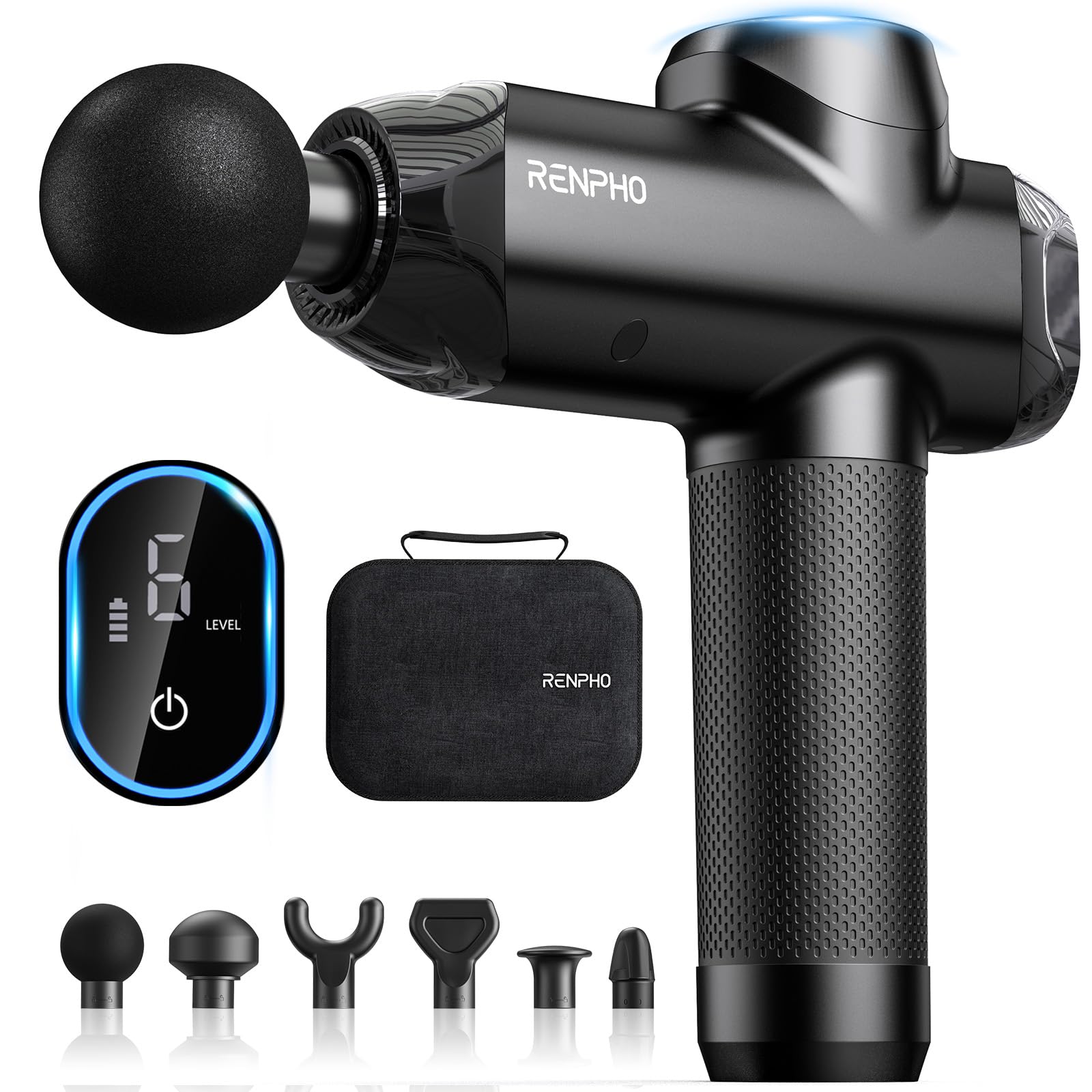 RENPHO Active Power Massage Gun Deep Tissue with 12mm Amplitude, Fathe — Durability testing under extreme conditions