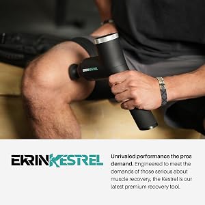Ekrin Athletics Kestrel Massage Gun: Enhanced Precision & Comfort for Superior Muscl