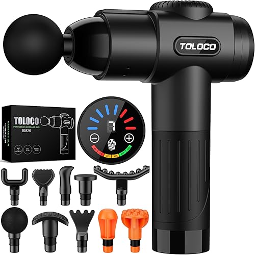 TOLOCO Massage Gun, Deep Tissue Back Massage for Athletes for Pain Rel — Final verdict and top picks lineup