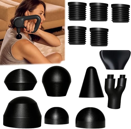 Replacement Massage Head Attachments Compatible with Theragun Relief, — Real-world performance testing in action