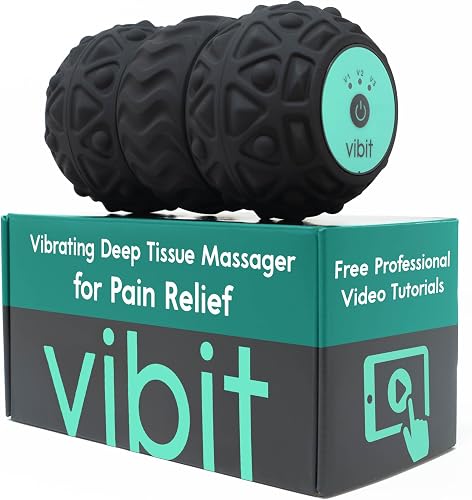 Vibit - Vibrating Massager for Plantar Fasciitis, Pain Relief and Scia — Our recommended configuration for best results
