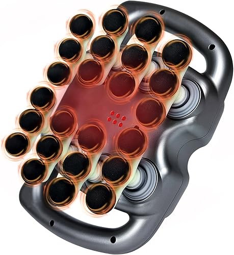 HYUVCX 24 Head Massage Gun Set, Deep Tissue Percussion Massager 9 Mode — Real-world performance testing in action