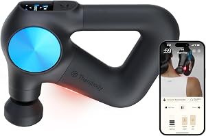 Therabody Theragun PRO Plus - 6-in-1 Deep Tissue Percussion Massage Gun, Handheld Personal