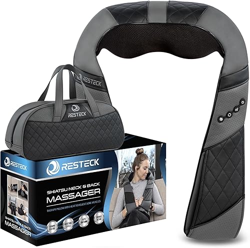 RESTECK Massagers for Neck and Back with Heat - Deep Tissue 3D Kneadin — Side-by-side comparison of top picks in this category