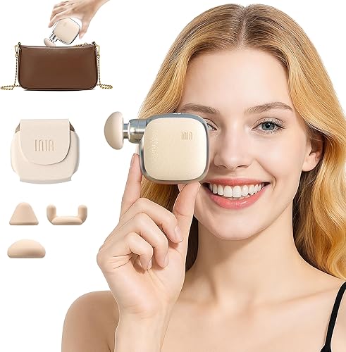 INIA PocketForce Mini Massage Gun - 75% Smaller, High-Power Percussion — Build quality and design details up close
