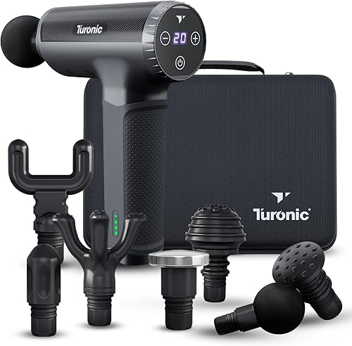 Turonic Professional Handheld Massage Gun - Deep Tissue Percussion Mas — Real-world performance testing in action