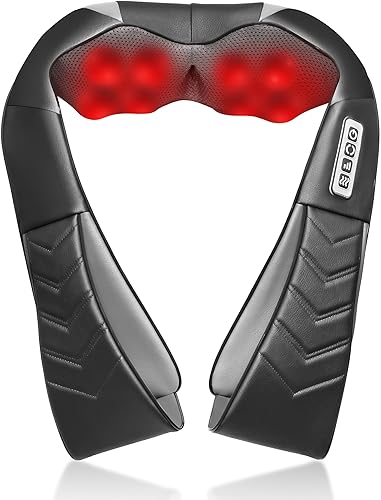UFFAE Shiatsu Neck and Back Massager with Heat, Electric Deep Tissue K — Real-world performance testing in action